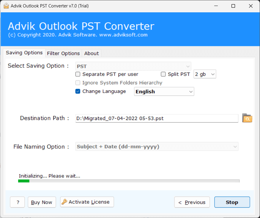 pst password Recovery