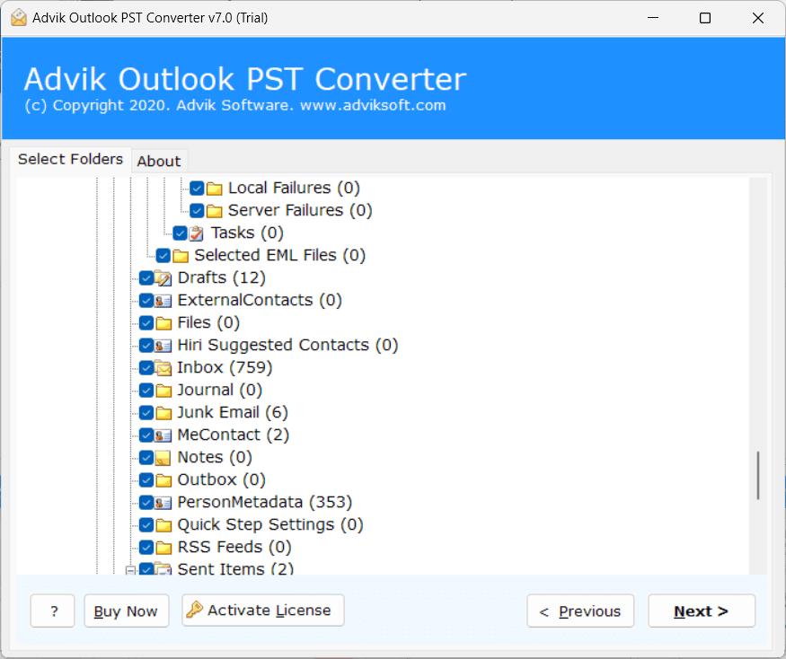 split pst file free