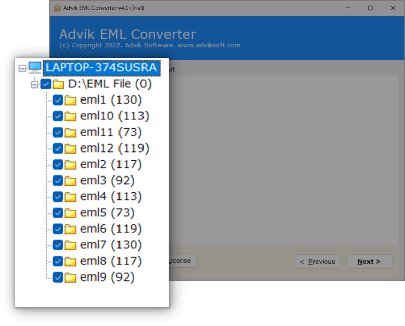 convert eml to pst without outlook