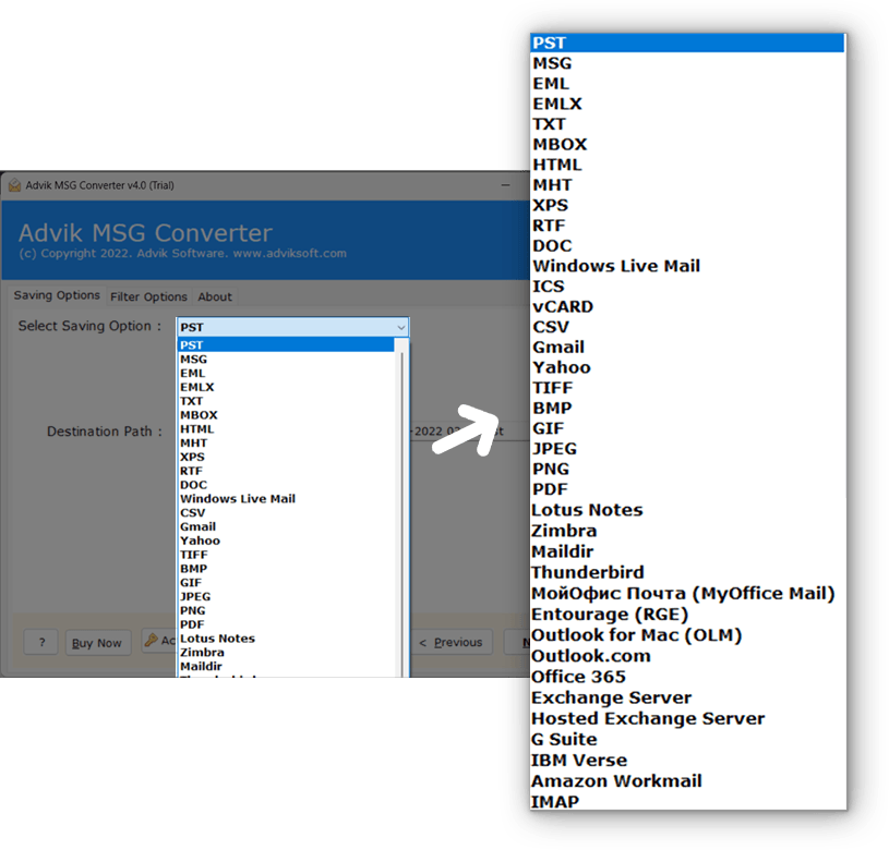 best way to convert msg files to doc